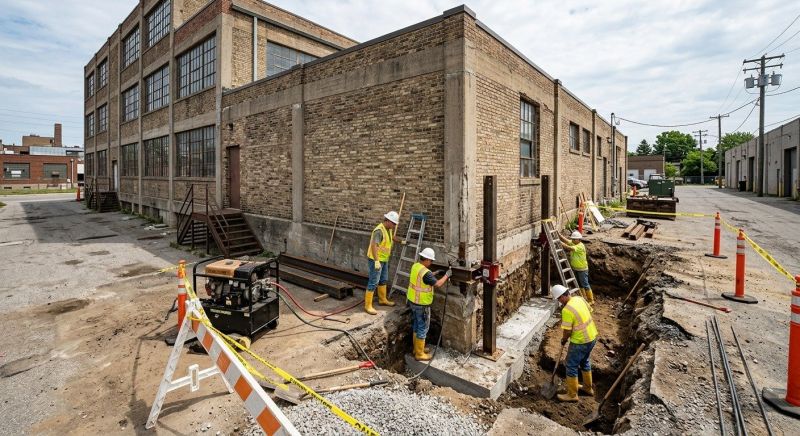 Building Foundation Repair in Enfield, CT