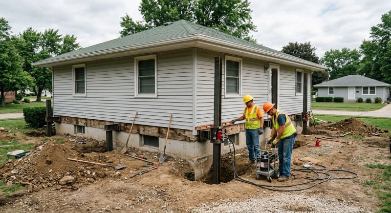 Concrete Foundation Leveling in Hebron, CT