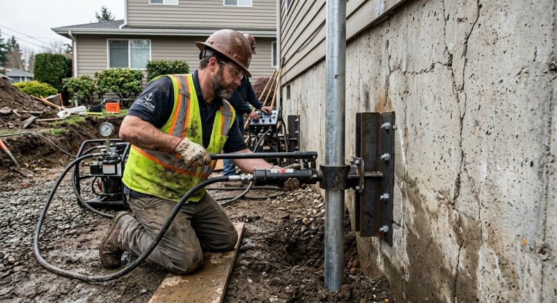 Concrete Foundation Leveling in Meriden, CT