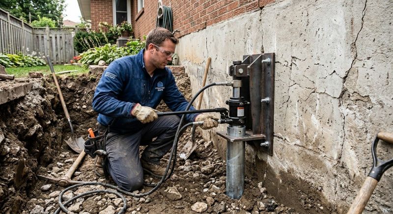 Concrete Foundation Leveling in South Windsor, CT