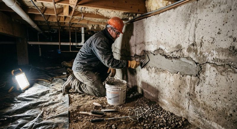 Concrete Foundation Repair in Bristol, CT