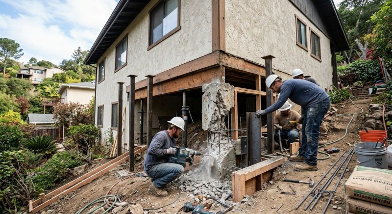 Concrete Foundation Repair in Essex, CT