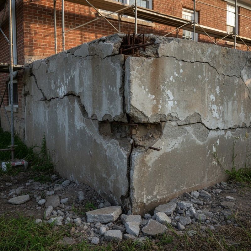 Cracked Foundation Repair in Salem, CT