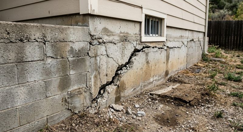 Cracked Foundation Repair in Weatogue, CT