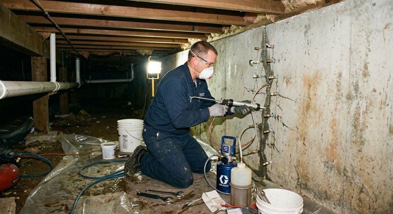 Crawlspace Foundation Repair in Avon, CT