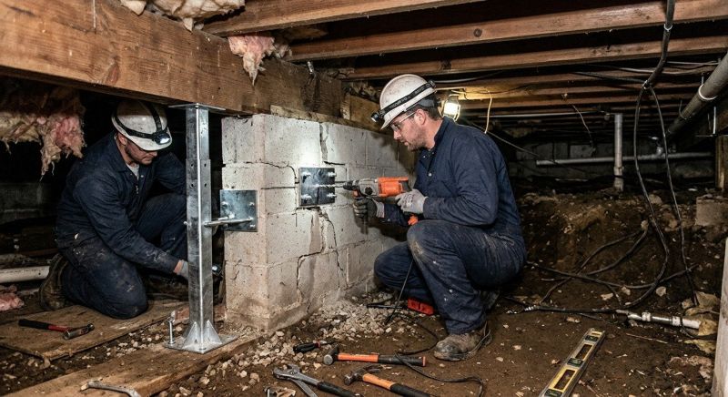 Crawlspace Foundation Repair in Manchester, CT