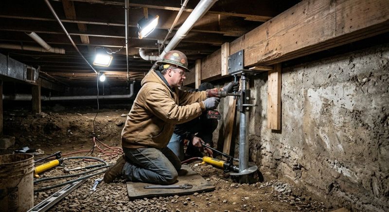 Crawlspace Foundation Repair in Middletown, CT