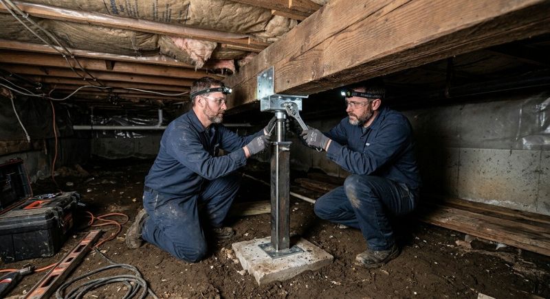 Crawlspace Foundation Repair in Suffield, CT