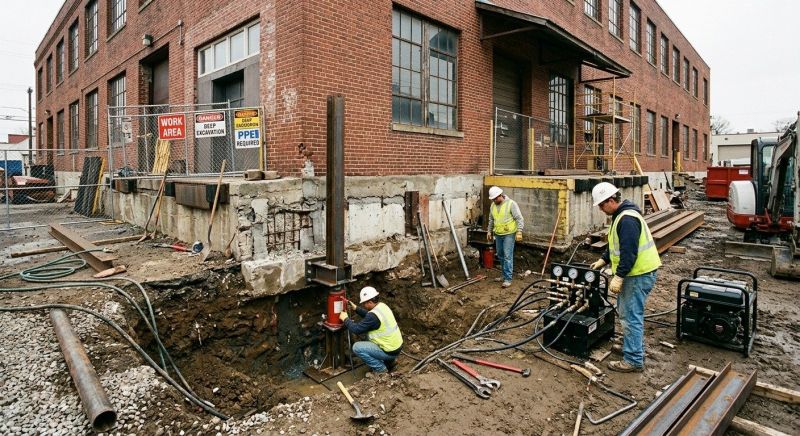 Emergency Foundation Repair in Glastonbury, CT