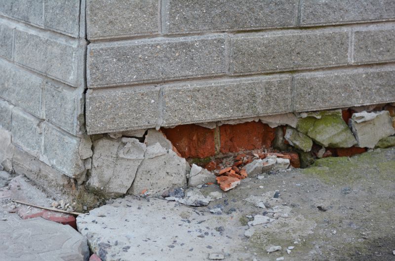 Foundation Damage Repair in Suffield, CT