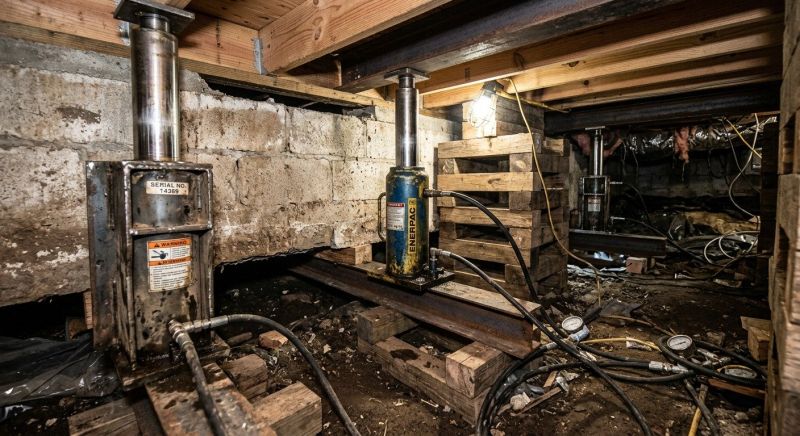 Foundation Jacking in Avon, CT