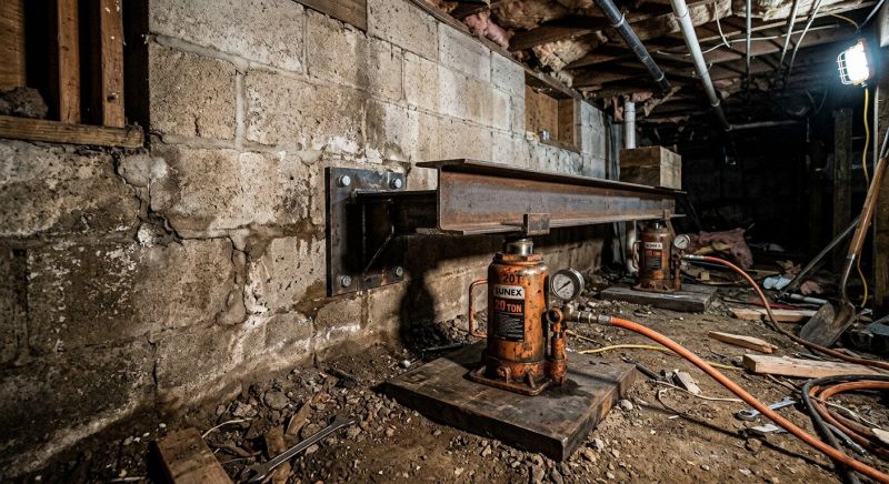 Foundation Jacking in Cromwell, CT