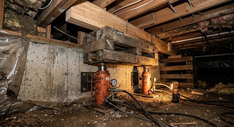 Foundation Jacking in East Hartford, CT