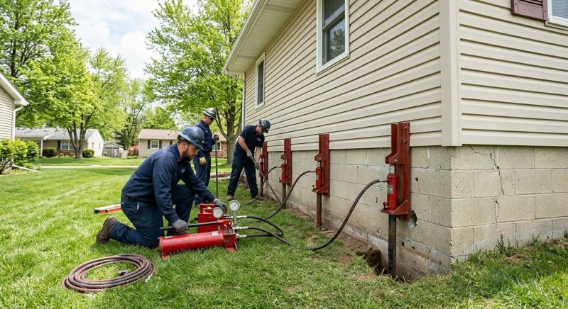 Foundation Jacking in Essex, CT