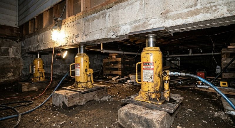 Foundation Jacking in Hartford, CT