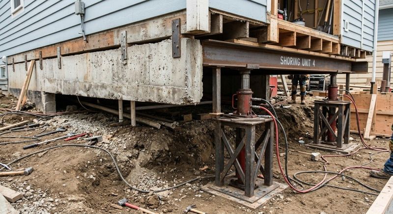 Foundation Jacking in Hebron, CT