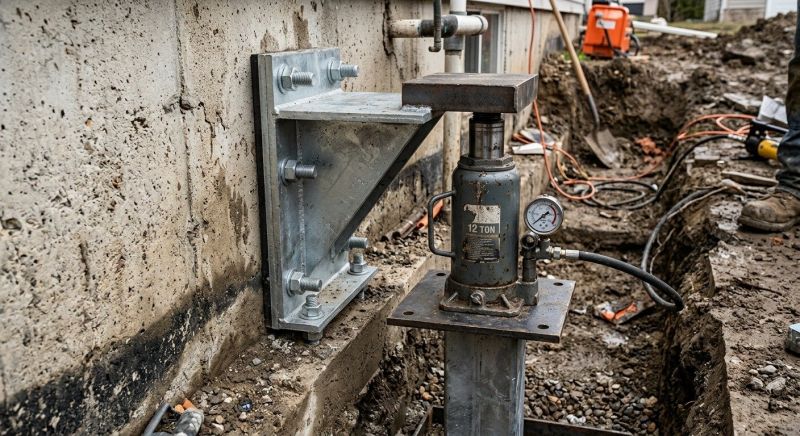 Foundation Jacking in Southington, CT