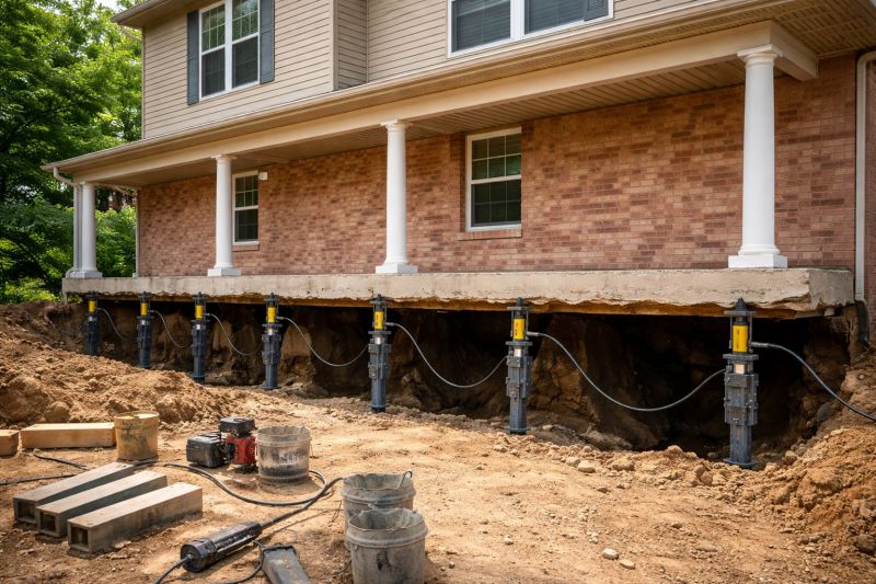 Foundation Jacking in Suffield, CT