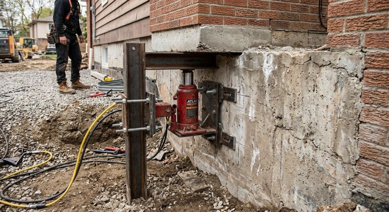 Foundation Jacking in Terryville, CT
