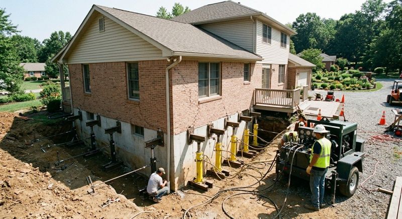 Foundation Jacking in Windsor, CT