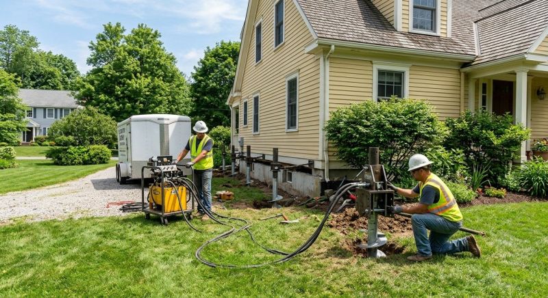 Foundation Lifting in New Britain, CT