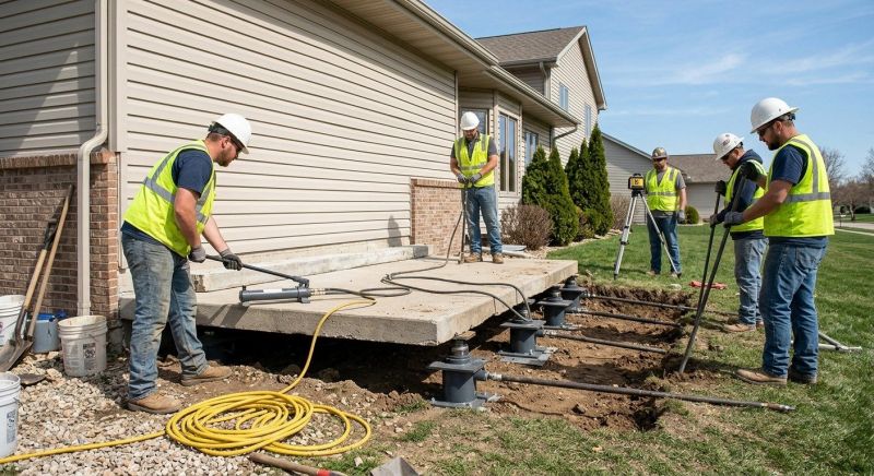 Foundation Lifting in Southington, CT