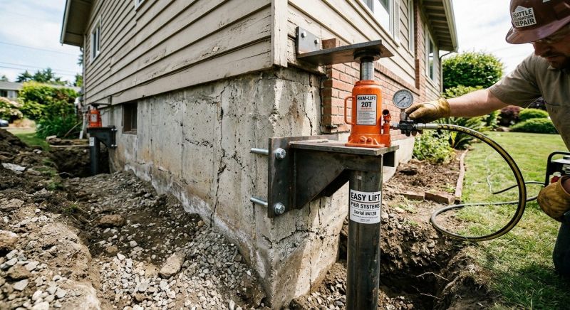 Foundation Lifting in West Suffield, CT