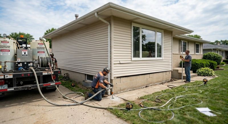 Foundation Lifting in Windsor Locks, CT