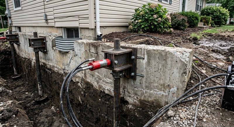 Foundation Pier Leveling in Glastonbury, CT