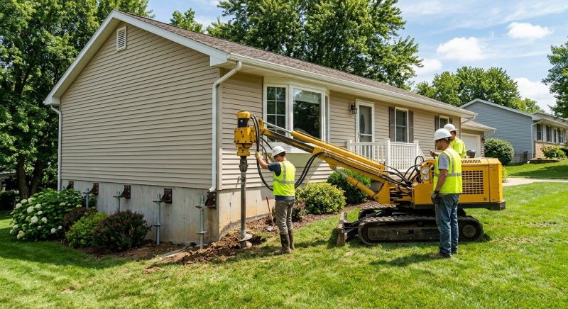 Foundation Raising in Andover, CT
