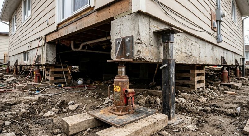Foundation Raising in Granby, CT