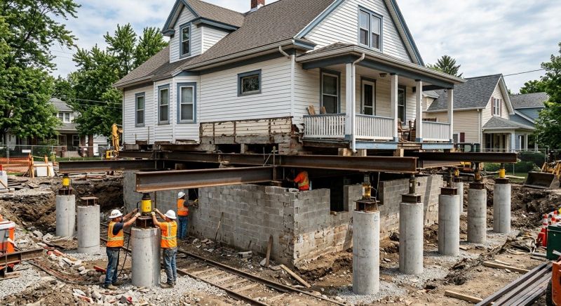 Foundation Raising in Middletown, CT