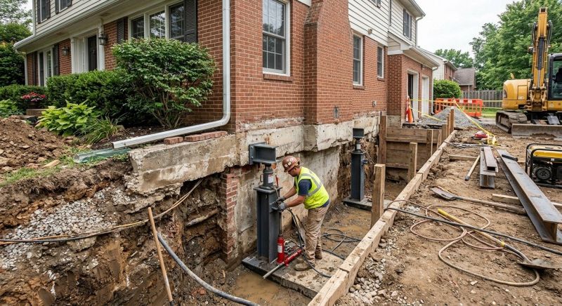 Foundation Raising in Wethersfield, CT