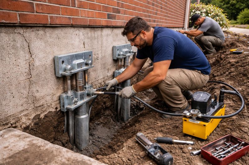 Foundation Repair in Haddam, CT