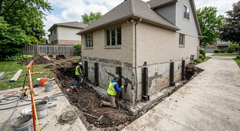 Foundation Repair in West Suffield, CT