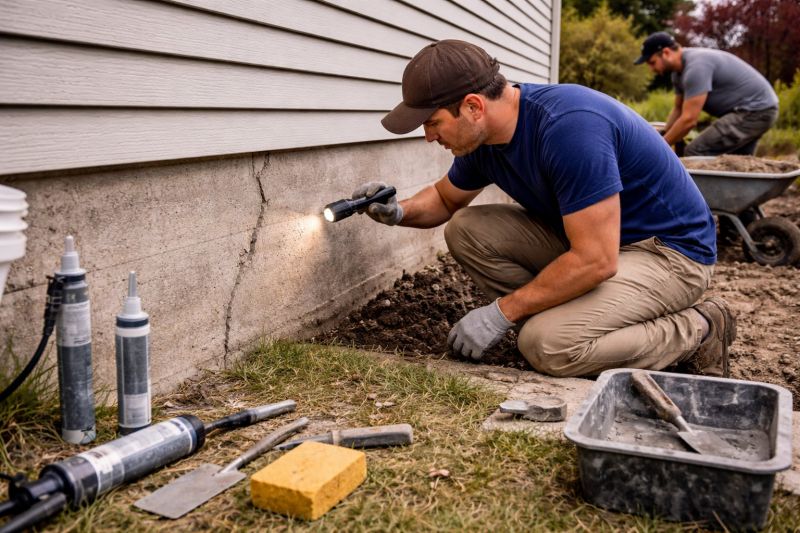 Foundation Repair in Windsor Locks, CT