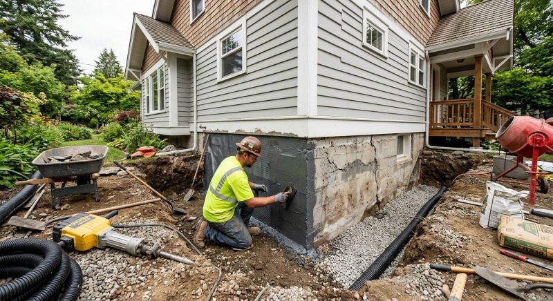 Foundation Restoration in Glastonbury, CT