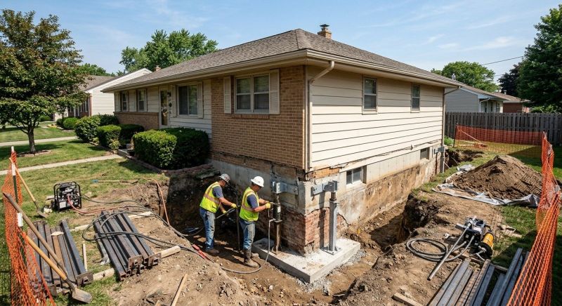 Foundation Restoration in Glastonbury, CT