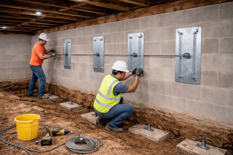Foundation Stabilizing in Bristol, CT