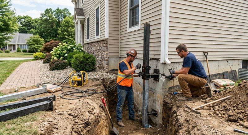 Foundation Stabilizing in Farmington, CT
