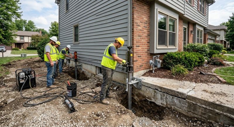 Foundation Stabilizing in Haddam, CT