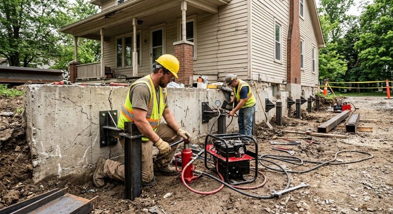 Foundation Stabilizing in Middletown, CT