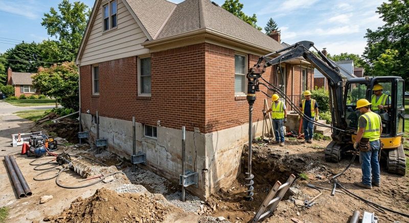 Foundation Stabilizing in Vernon Rockville, CT