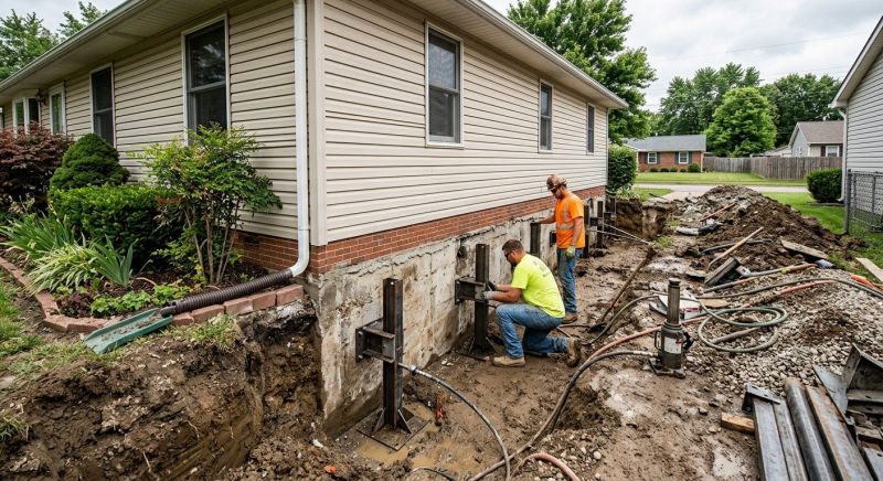 Foundation Stabilizing in Wallingford, CT