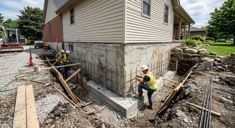 Foundation Strengthening in Glastonbury, CT
