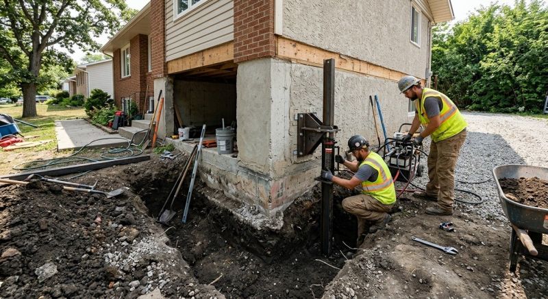 Foundation Structural Repair in Bloomfield, CT