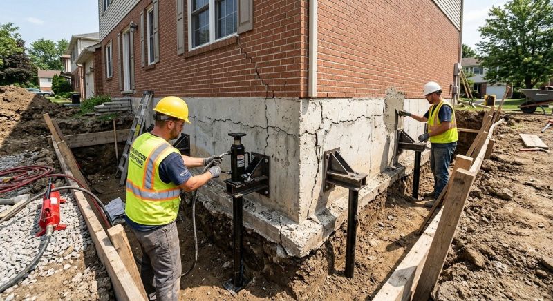 Foundation Structural Repair in Farmington, CT