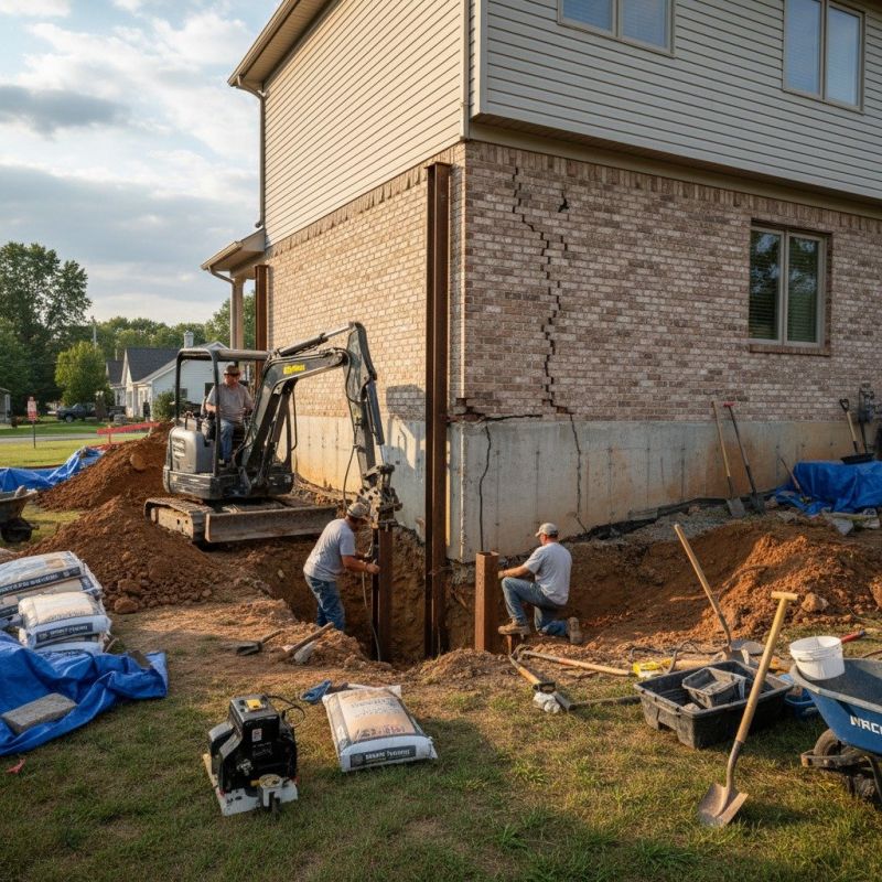 Foundation Structural Repair in Hebron, CT