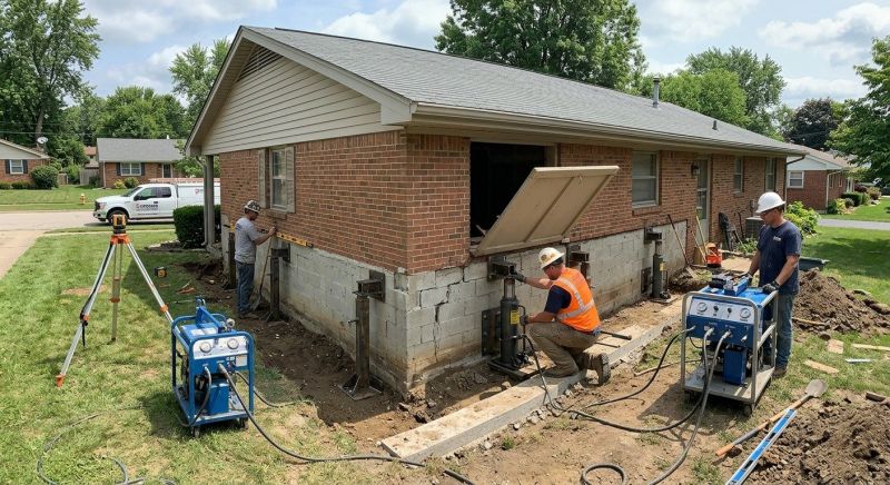 Home Foundation Leveling in Longmeadow, MA