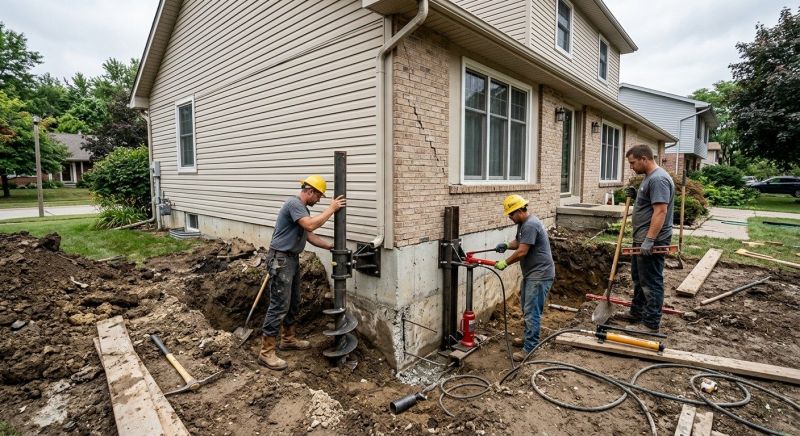 Home Foundation Repair in East Granby, CT